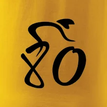 Cyklista slaví osmdesátiny (80)