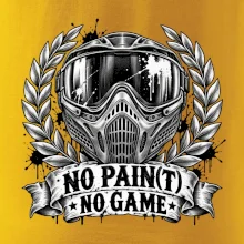 Motiv no paint no game s maskou