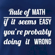 Rule of math