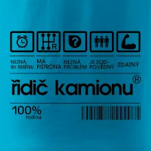 Čárový kód řidič kamionu