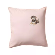 Lagotto romagnolo ležicí vyšívaný na prsu