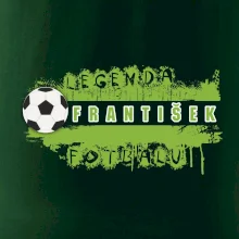 Jméno - legenda fotbalu zelená