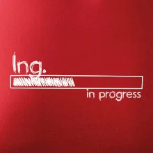In progress  titul Ing. inženýr / inženýrka In progress  titul Ing. inženýr / inženýrka