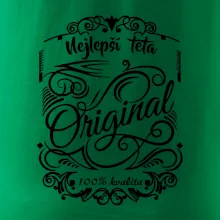 Vintage nejlepší teta 100% kvalita