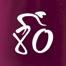 Cyklista slaví osmdesátiny (80)