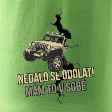 Nedalo se odolat, mám to v sobě offroad