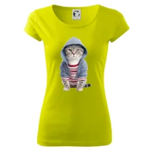 Kočka v pruhovaném triku