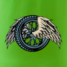 Moto kolo s křídly