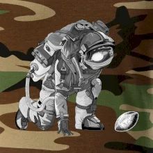 Americký fotbal astronaut