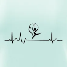 EKG moderní gymnastika stuha