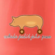 Nebudu jezdit jako prase