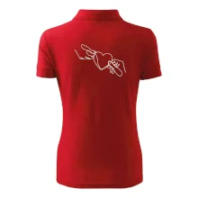 Dvě ruce a srdce jedním tahem