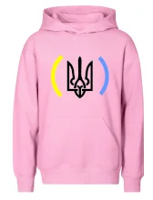 Ukrajina trojzubec s barvami