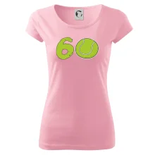 Tenis kulaté narozeniny 60