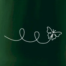 Dráha letu motýla - smyčka