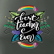 Barevné tužky best teacher ever