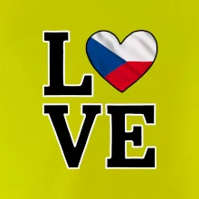Love Česká vlajka