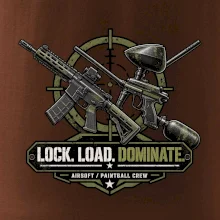 Taktická výzva lock load dominate airsoft