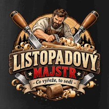 Listopadový truhlář mistr dřeva a hoblíku