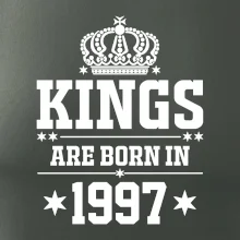Kings are born in 1997 Kings are born in 1997