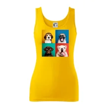 Psi štěňata koláž