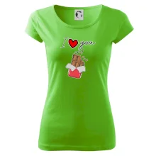 I love you and chocolate