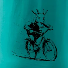 Drsný kozel na kole