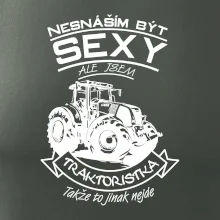 Nesnáším být sexy - Traktoristka - Traktor