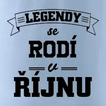 Legendy se rodí v říjnu