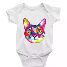 Kočka duhová hlava