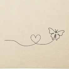 Dráha letu motýla - srdce