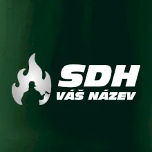 Kšiltovka SDH nápis, reflexní oheň