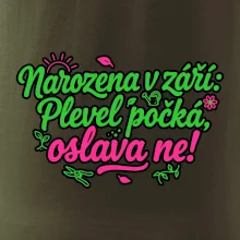 Narozena v září -  Plevel počká, oslava ne!