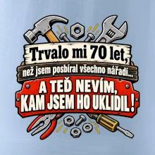 Trvalo mi  70 let, než jsem posbíral všechno nářadí