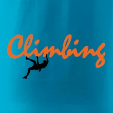 Climbing psací text