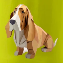 Baset slepený z papíru