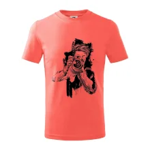 Fotograf kreslený tužkou