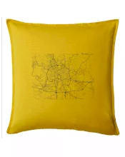 Černobílá mapa Brno