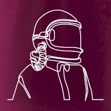 Astronaut jedním tahem