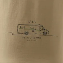 Táta nejedu špatně jen jinudy decentní obytný automobil