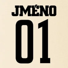 Fotbalový dres - vlastní jméno a číslo