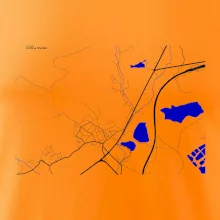 Chlumec 403 39 mapa s vodními toky