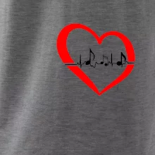 Moje srdce bije pro hudbu - srdce malé