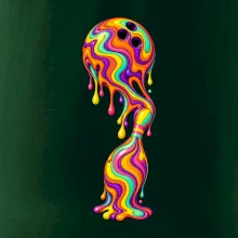 Bowling psychedelická tekoucí koule