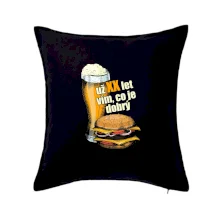 Pivo a burger vím co je dobrý