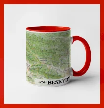 Hrnek - Beskydy mapa