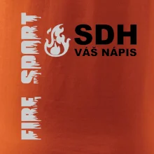 SDH REFLEXNÍ nápis (oheň, firesport, název sboru - vlastní nápis)