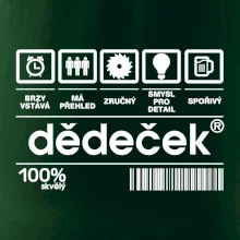 Čárový kód dědeček