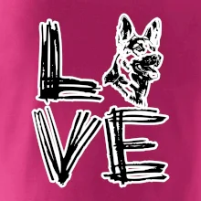 Německý ovčák love