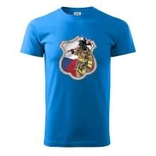 Hasič erb - Česká vlajka